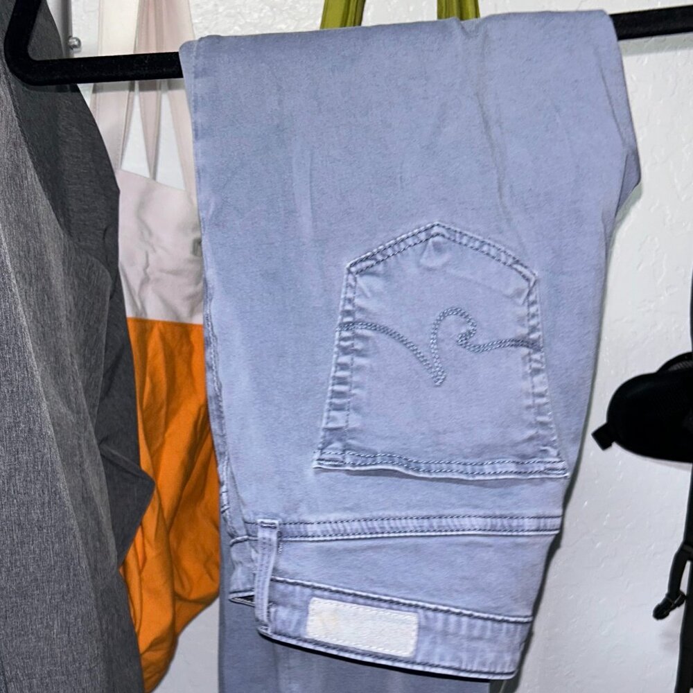 AG Adriano Goldschmied Blue Pants The Legging Ankle Super Skinny Ankle - 25R